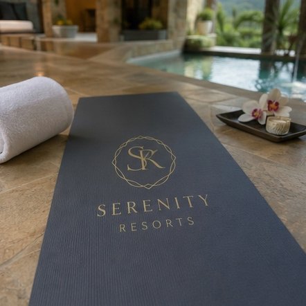 Customized yoga mats for hotels, spas and resorts