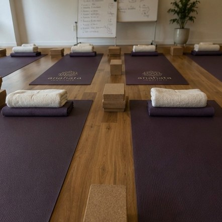 Customized yoga mats for teacher trainings