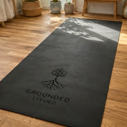 Yoga mats with logo printing